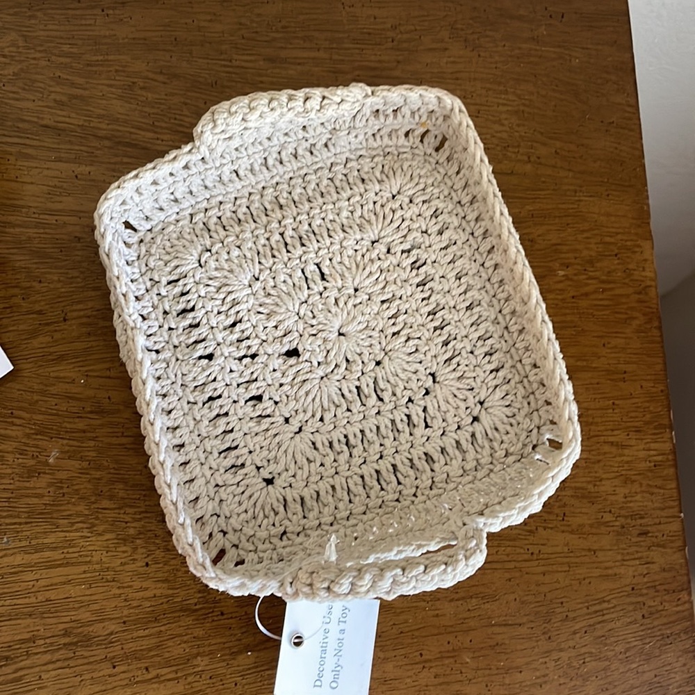 Woven Cloth Baskets Small